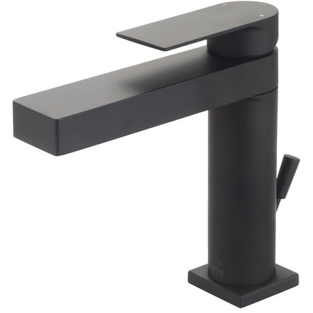 OLYMPIA Single Handle Lavatory Faucet in Matte Black L-6000-MB